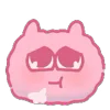 Стикер 16 ☺️ Pink Marshmallow