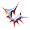 Стикер 15 Pink Metallic