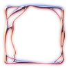Стикер 2 Pink Metallic