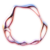Стикер 3 Pink Metallic