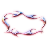 Стикер 11 Pink Metallic