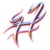 Стикер 32 Pink Metallic