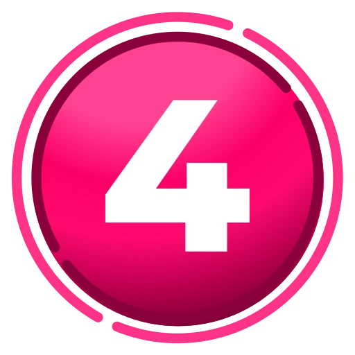 4️⃣ Эмодзи «Pink mix - розовые иконки и таблички для оформления постов» для Telegram