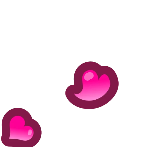 ❤️ Эмодзи «Pink mix - розовые иконки и таблички для оформления постов» для Telegram