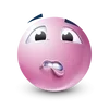 Стикер 37 Pink Emoji