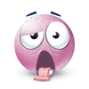 Стикер 45 Pink Emoji