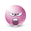 Стикер 20 Pink Emoji