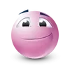 Стикер 6 Pink Emoji