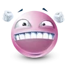 Стикер 44 Pink Emoji