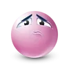 Стикер 16 Pink Emoji