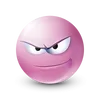 Стикер 11 Pink Emoji