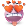 Стикер 2 Pink Emoji