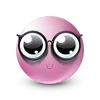 Стикер 19 Pink Emoji
