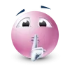 Стикер 54 Pink Emoji