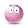 Стикер 8 Pink Emoji
