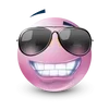Стикер 15 Pink Emoji