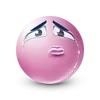 Стикер 28 Pink Emoji