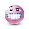 Стикер 38 Pink Emoji