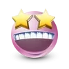 Стикер 22 Pink Emoji