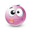 Стикер 14 Pink Emoji