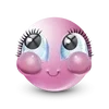 Стикер 52 Pink Emoji
