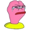 Обложка набора 🥹 Розовый Пепе (Pink Pepe emoji)