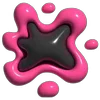 Стикер 56 Pink Rock Star - розвенькие рок-эмодзи