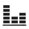 Стикер 3 Pink Rock Star - розвенькие рок-эмодзи