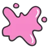 Стикер 21 Pink Rock Star - розвенькие рок-эмодзи