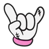 Обложка набора Pink Rock Star - розвенькие рок-эмодзи