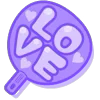 Стикер 42 Pink Purple