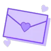 Стикер 45 Pink Purple