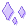 Стикер 40 Pink Purple
