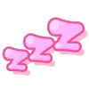 Стикер 22 Pink Purple