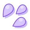 Стикер 48 Pink Purple