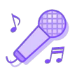 Стикер 46 Pink Purple