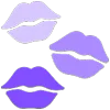 Стикер 38 Pink Purple