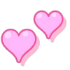 Стикер 7 Pink Purple