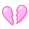 Стикер 8 Pink Purple