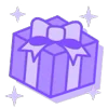 Стикер 49 Pink Purple