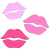 Стикер 10 Pink Purple
