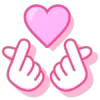 Стикер 2 Pink Purple