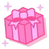 Стикер 21 Pink Purple