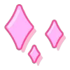 Стикер 12 Pink Purple