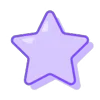 Стикер 33 Pink Purple