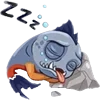 Стикер 3 Piranha Emotes Pack