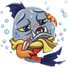 Стикер 4 Piranha Emotes Pack