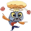 Стикер 7 Piranha Emotes Pack