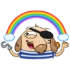 🏴‍☠️ Эмодзи «Пират Дигги» для Telegram