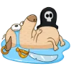 🏴‍☠️ Эмодзи «Пират Дигги» для Telegram